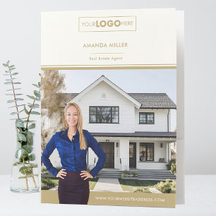 Personalized Real Estate Listing Or Closing Client Pocket Folder