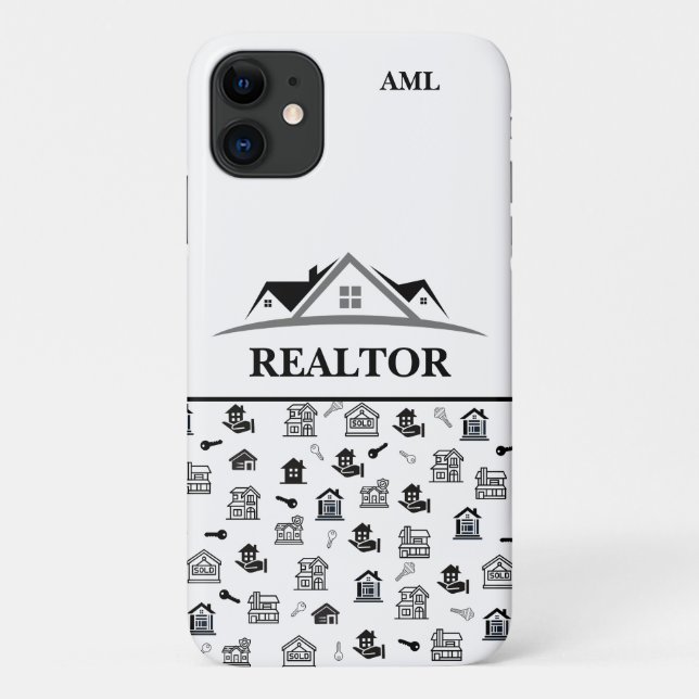 Personalized Real Estate Professional Case-Mate iPhone Case (Back)