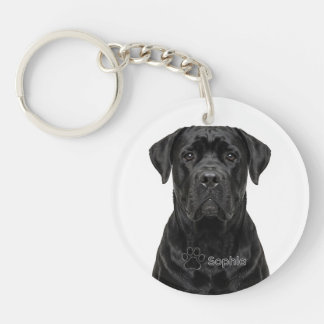 Personalized Realistic Cane Corso Dog Keychains