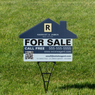Personalized Realtor, Estate Agent Sale/Rent Sign