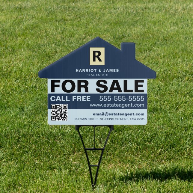 Personalized Realtor, Estate Agent Sale/Rent Sign (Insitu)