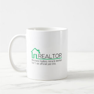 Personalized Realtor Miracle Worker Gift Coffee Mug