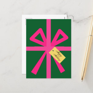Personalized Realtor Modern Business Greetings Holiday Postcard