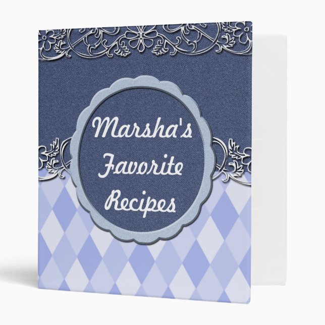 Personalized Recipe Binder (Front/Inside)