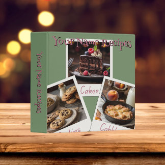 Personalized Recipe Binder