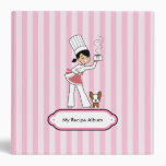 Personalized Recipe Binder For Girls at Zazzle