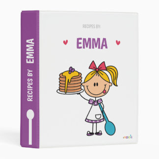 Personalized Recipe Binder for Kids