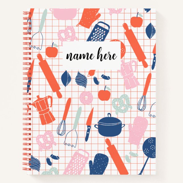 Personalized Recipe Book for Kids (Front)