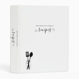 Family Recipes Personalized Recipe Book- Small