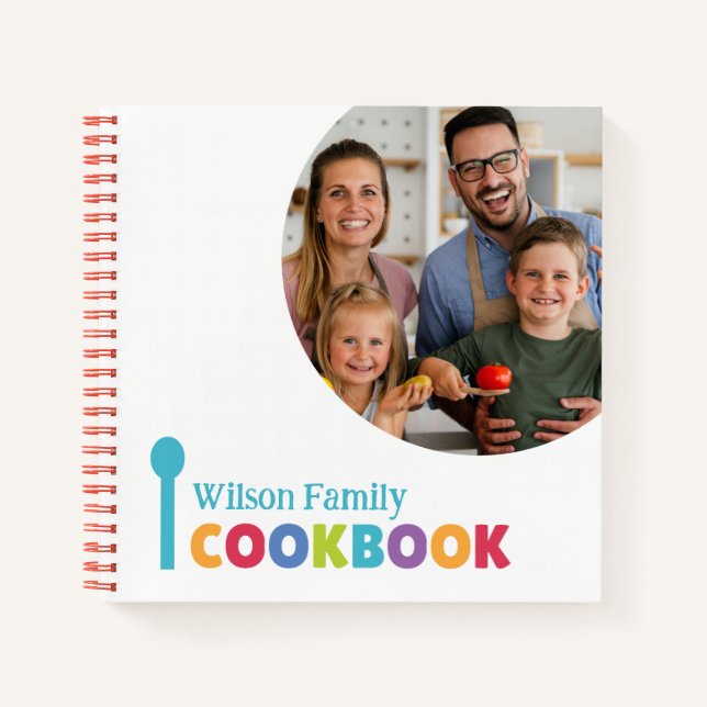 Personalized Recipe Book (Your Photo) (Front)