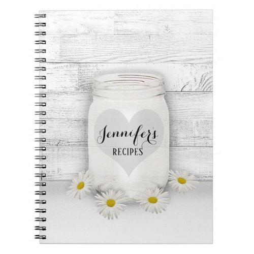 Personalized Recipe Cookbook Notebook