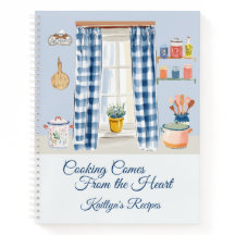 Personalized Recipe Custom Cozy Kitchen Monogram  