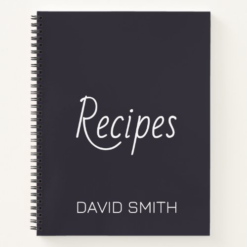 Personalized Recipe Journal