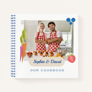 Personalized Recipe Journal (Add Your Photo) 