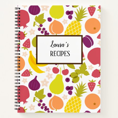 Personalized Recipe Notebook