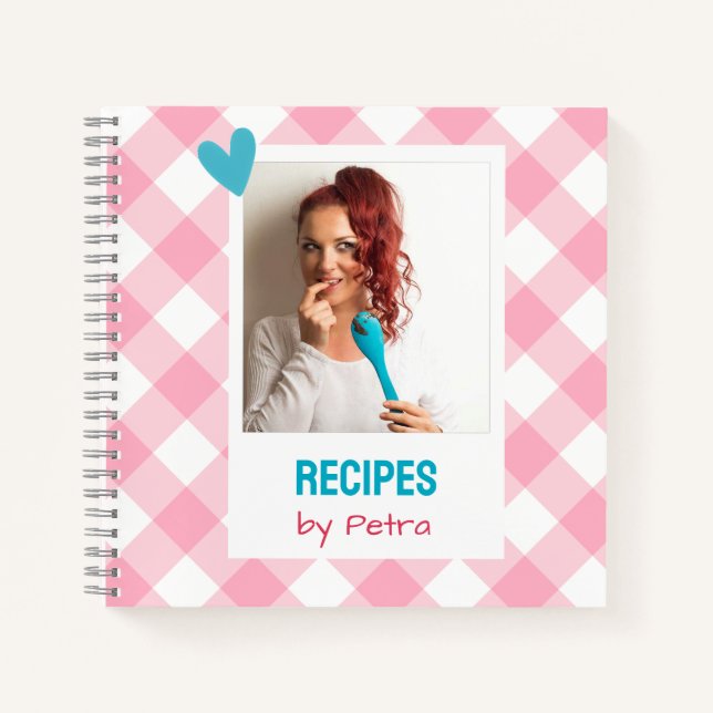 Personalized Recipe Notebook (Front)