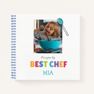 Personalized Recipe Notebook (Add Your Photo) 