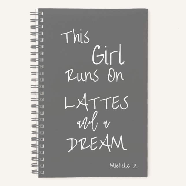 Personalized Recipe Organizer, recipe book journal (Front)