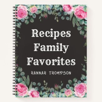 Personalized Recipes Family Favorites Organizer