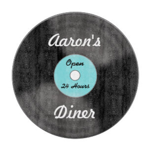 Personalized Record Cutting Board
