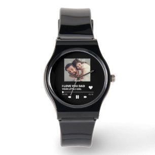 Personalized Record Display Gift Watch