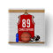 Personalized Red and White Basketball Jersey