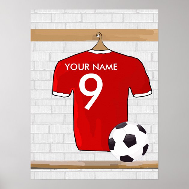 personalised soccer jersey