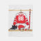 Personalized Red and White Ice Hockey Jersey
