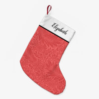 Personalized Red Floral Pattern