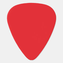 Personalized Red Guitar Pick | Zazzle