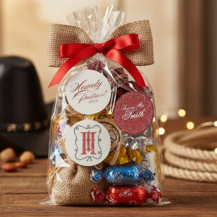 Personalized Red Howdy Partner Bachelorette Labels