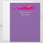 personalized red mermaid (Front/Back)