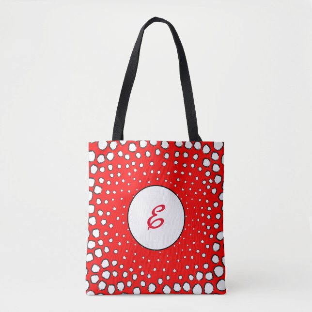 personalized red pheasant bird inspired tote bag (Front)