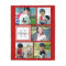 Personalized Red Photo Collage Monogrammed Gift