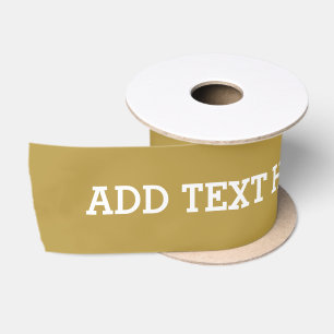 Personalized Red Satin Ribbon–Add Your Custom Text Ribbon