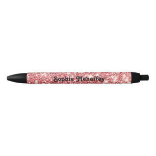 Personalized Red Scrap Sketchbook Pen
