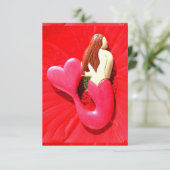 personalized redhead mermaid (Standing Front)