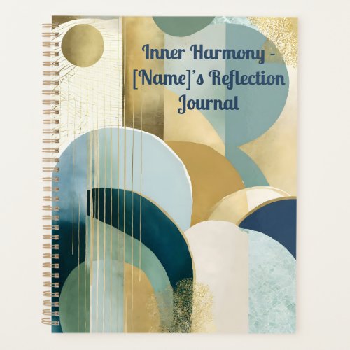 Personalized Reflection Journal _ Inner Harmony  Planner