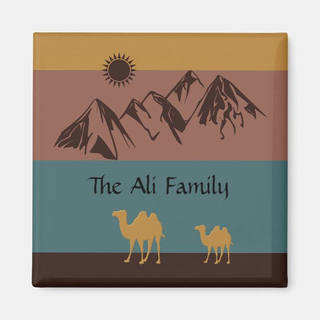 Personalized Refrigerator Magnets (Front)