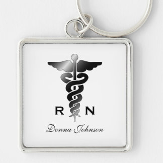 Personalized: Registered Nurse Keychain
