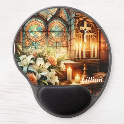 Personalized Religious Gel Mouse Pad
