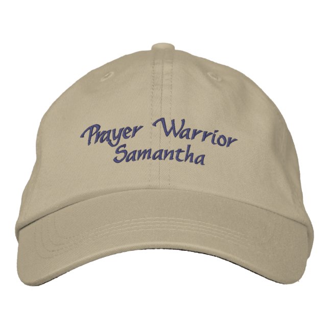 Personalized Religious Gift Embroidered Hat (Front)