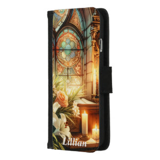 Personalized Religious iPhone 8/7 Wallet Case