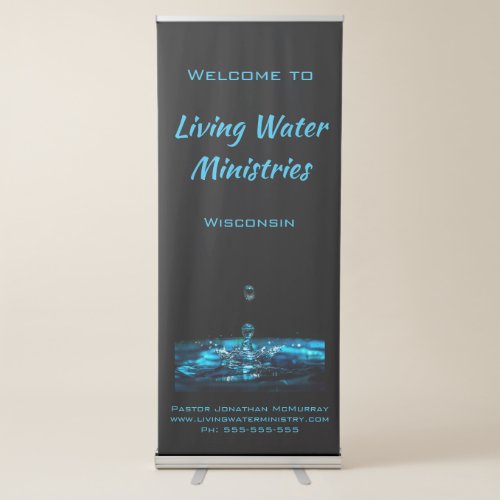 Personalized Religious Welcome Banner 