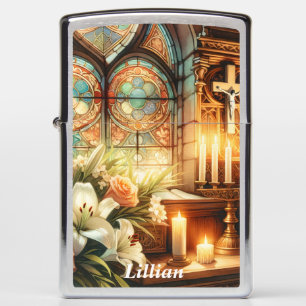 Personalized Religious Zippo Lighter