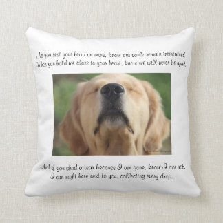 Personalized Remembrance Pillow by Golden Journeys
