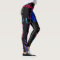 Personalized Repeating name 6 letters Leggings