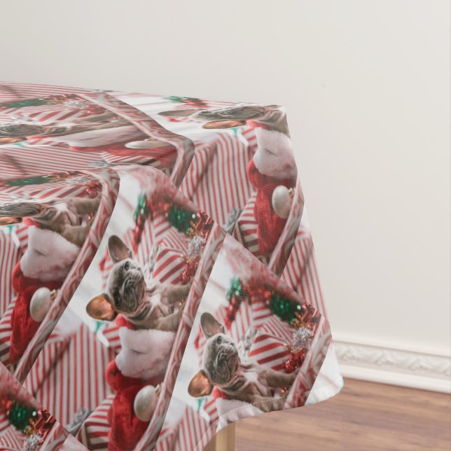 Personalized Repeating Photo Tablecloth (In Situ)