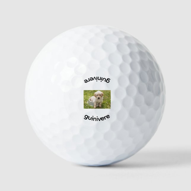 Personalized Replace Image Golf Balls (Front)