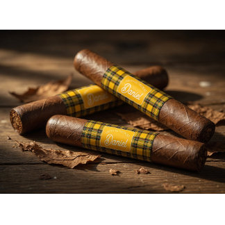 Personalized Retirement Cigar Band Sticker